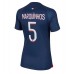 Günstige Paris Saint-Germain Marquinhos #5 Heim Fussballtrikot Damen 2023-24 Kurzarm